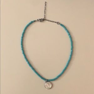 Saint Christopher Beaded Necklace